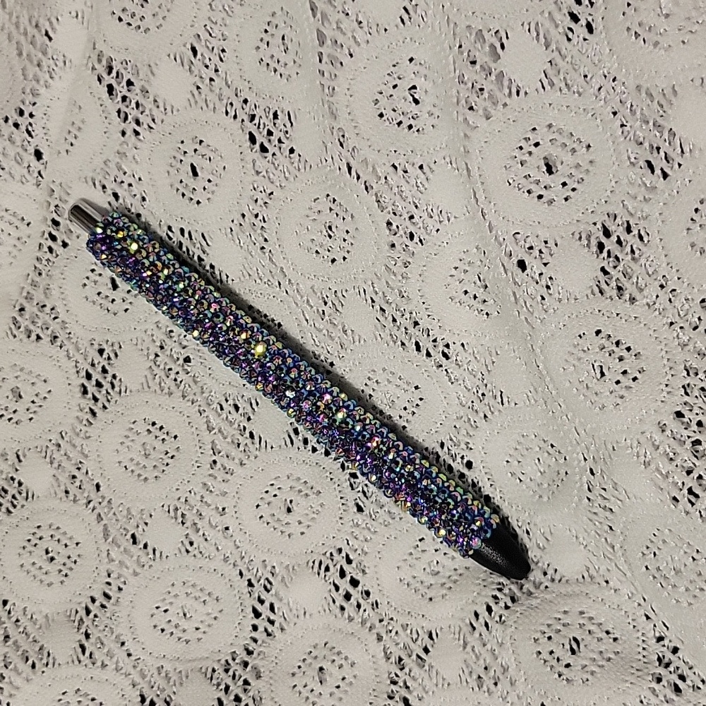 Custom Made Rhinestone Gel Pen-Refillable